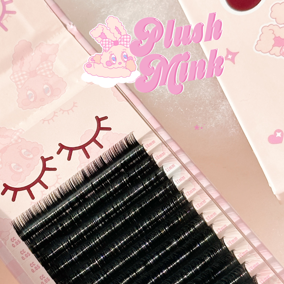 0.05 PLUSH MINK lash trays (PLUSH +FLUFF) š°