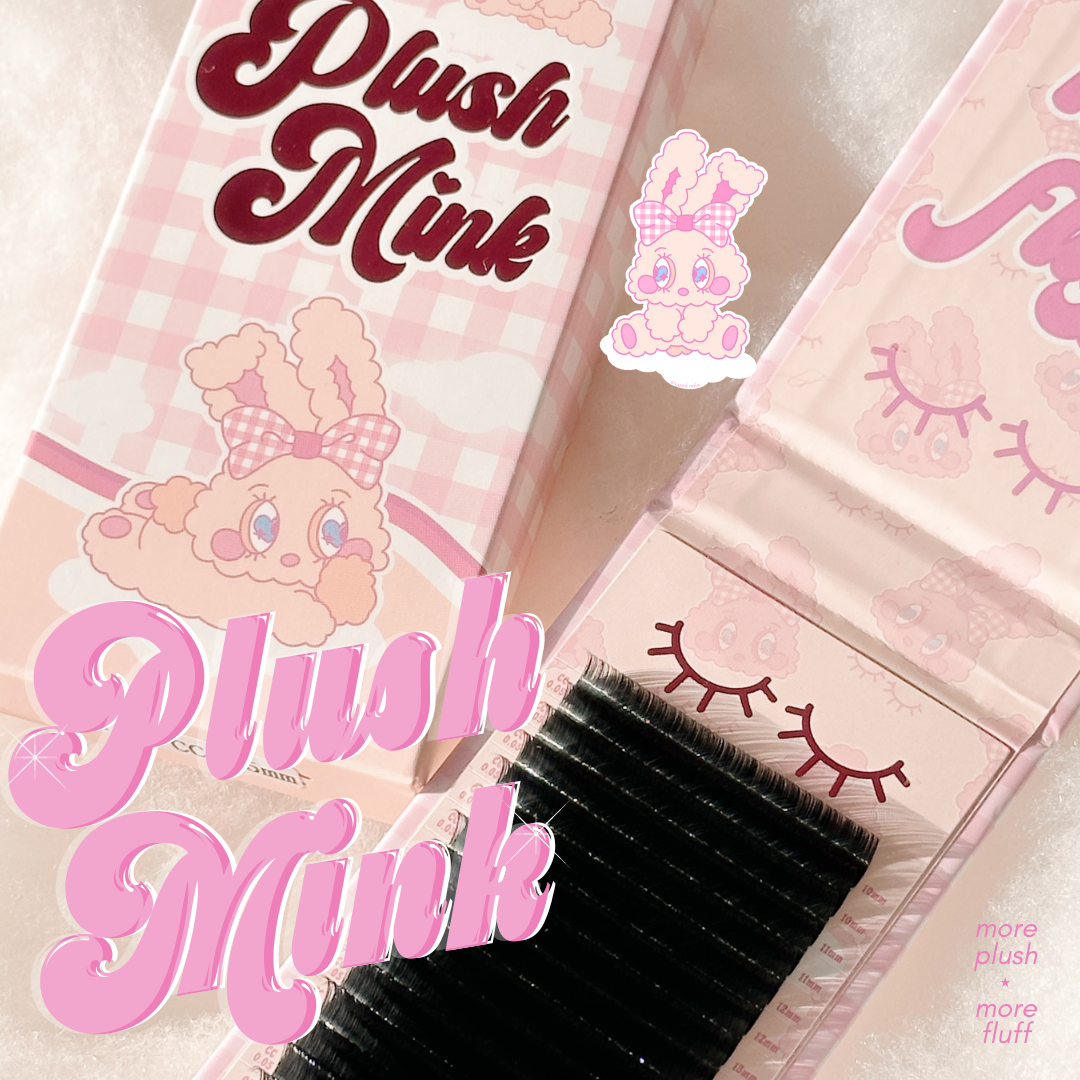 0.05 PLUSH MINK lash trays (PLUSH +FLUFF) š°