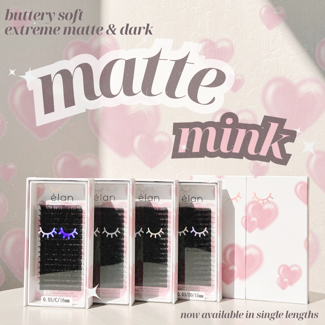 0.05 MATTE MINK lash tray π