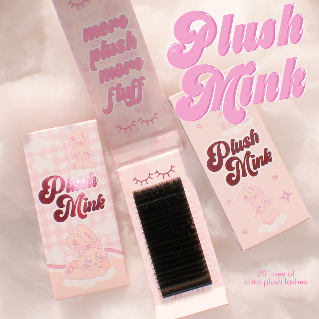 0.05 PLUSH MINK lash trays (PLUSH +FLUFF) š°