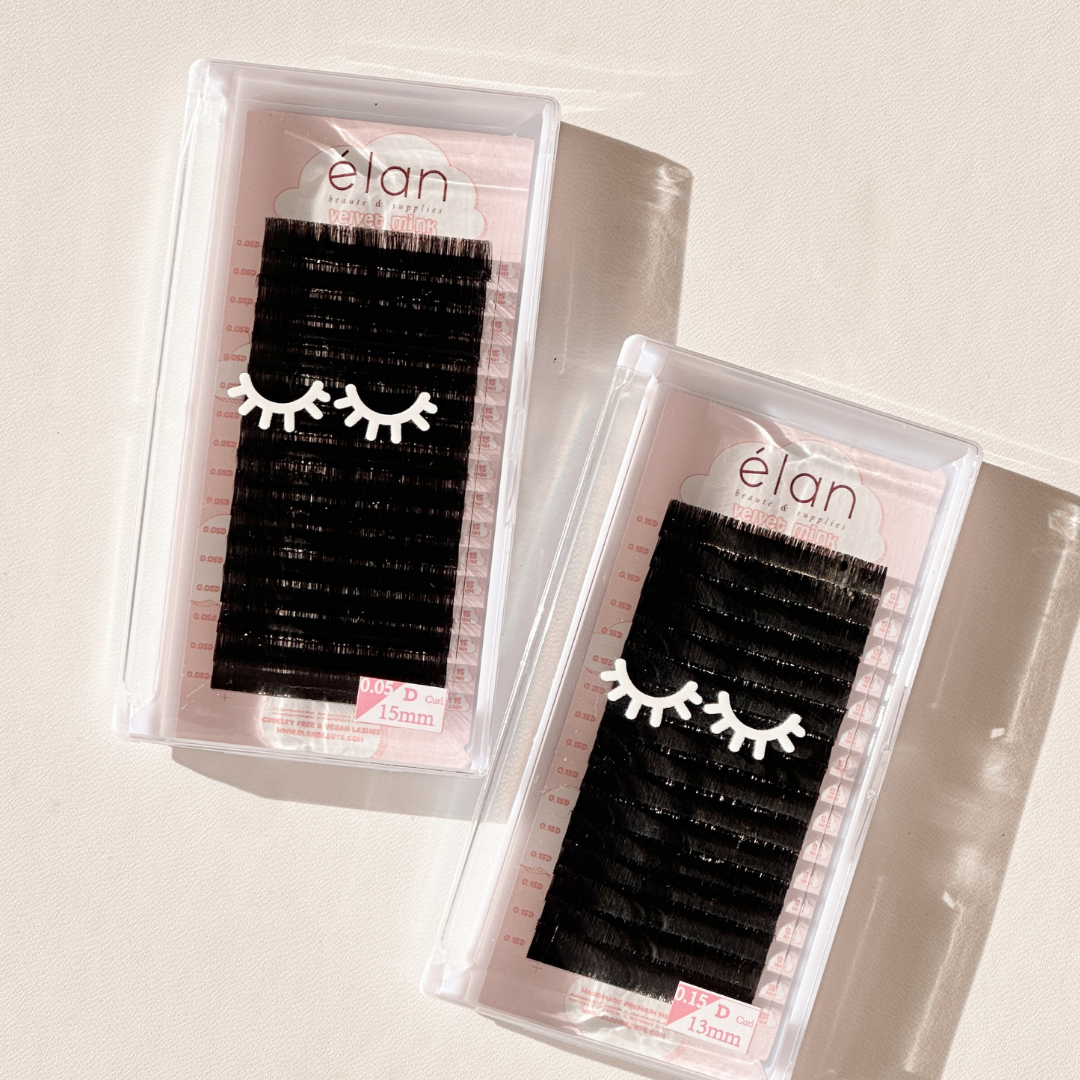 0.07 VELVET MINK lash trays ☁️