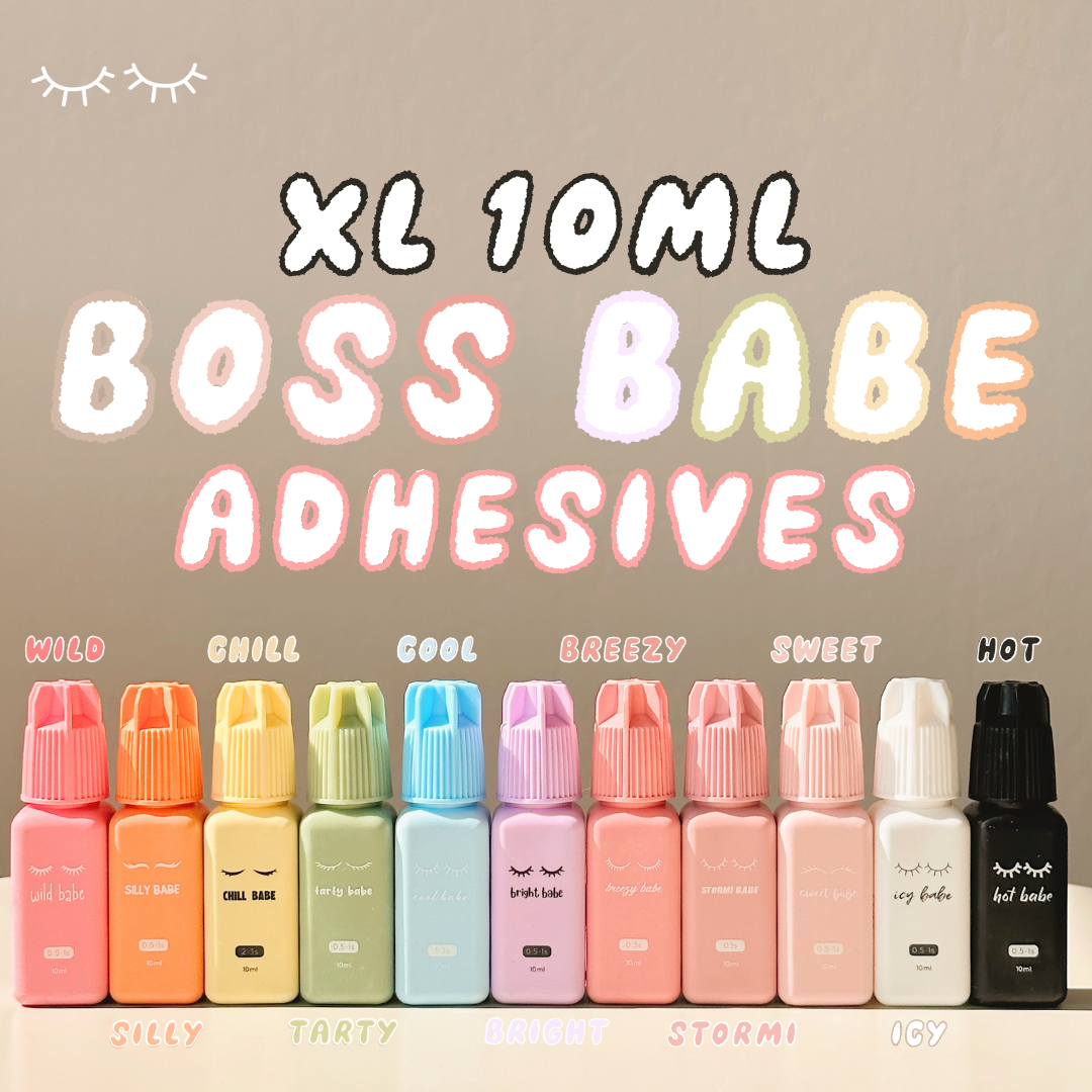 SWEET BABE pink adhesive