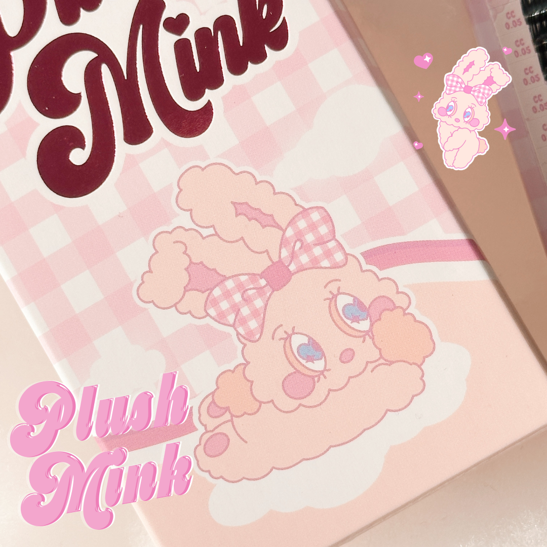 0.05 PLUSH MINK lash trays (PLUSH +FLUFF) š°
