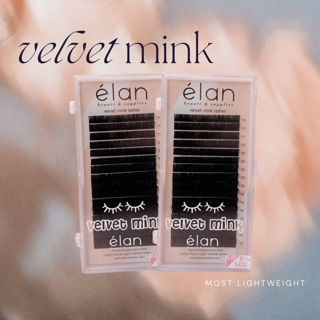 0.15 VELVET MINK lash trays āļø