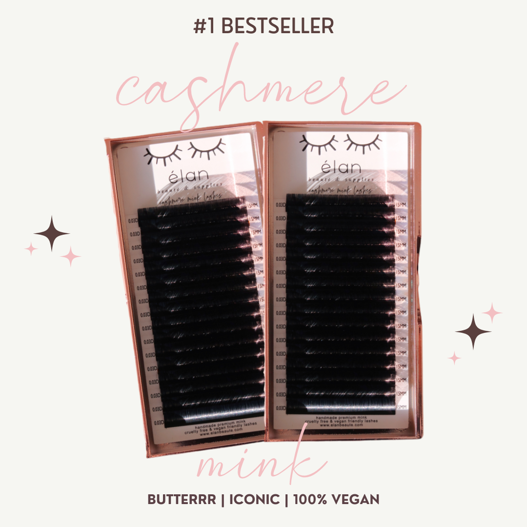 0.07 CASHMERE MINK lash trays 💫