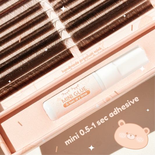 brown YY lashes (+mini adhesive)