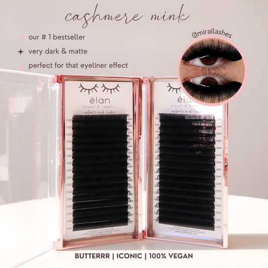 0.05 CASHMERE MINK lash trays 💫