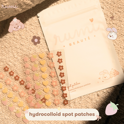 rumi hydrocolloid spot patches (72 ct)