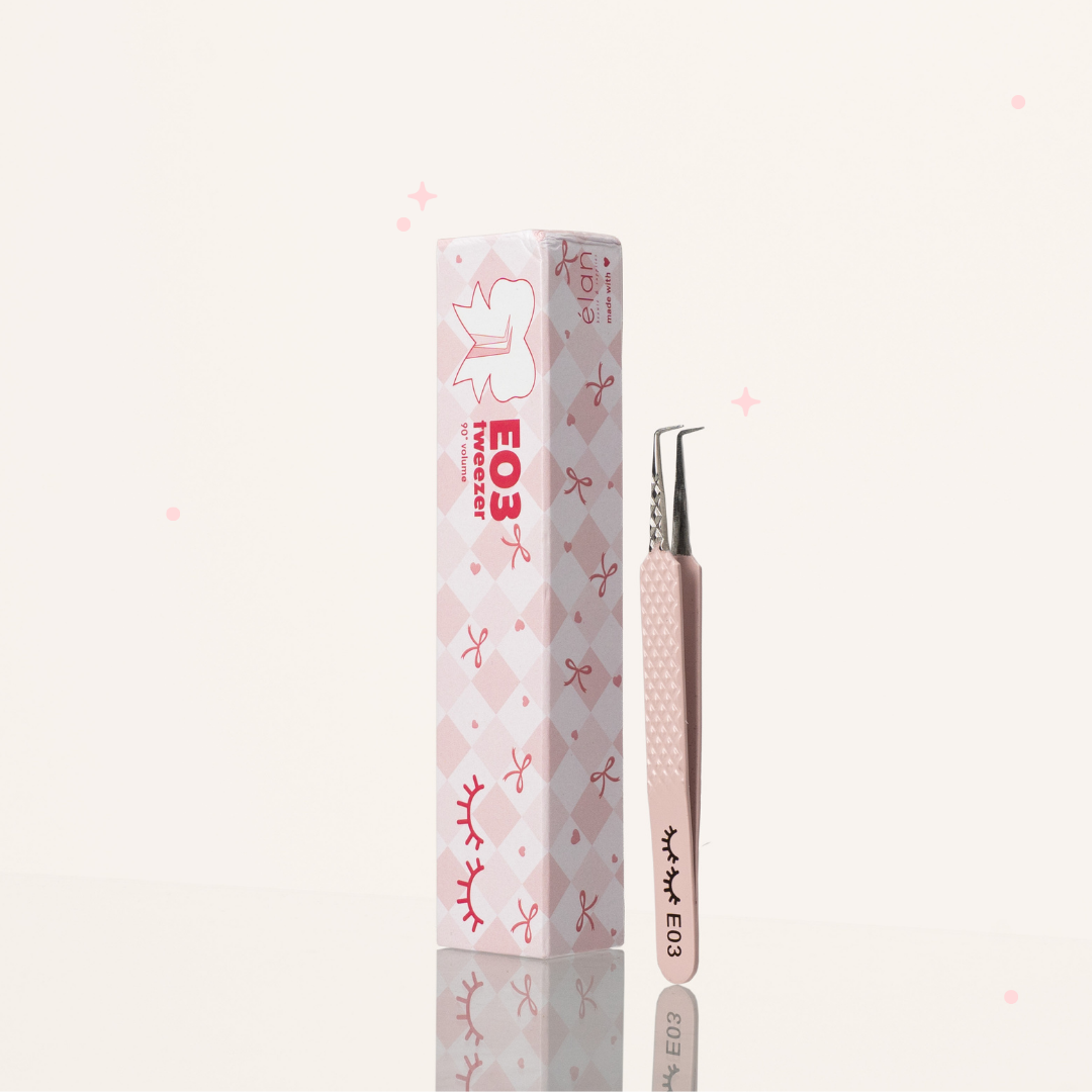 90 degree volume tweezers