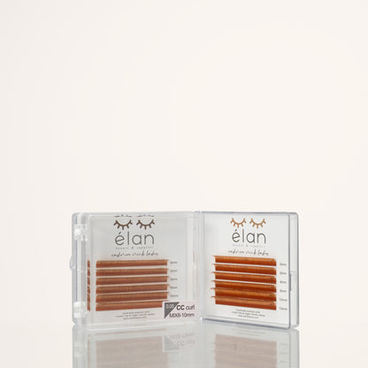 MINI BROWN color lashes