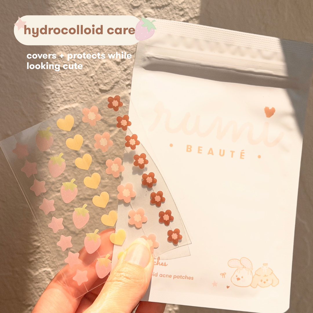 rumi hydrocolloid spot patches (72 ct)