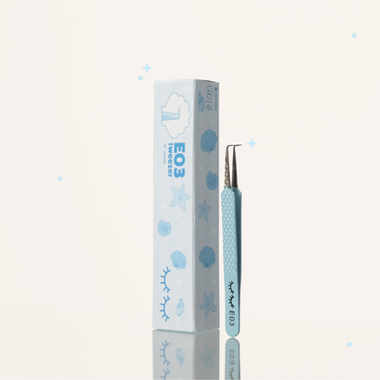 90 degree volume tweezers