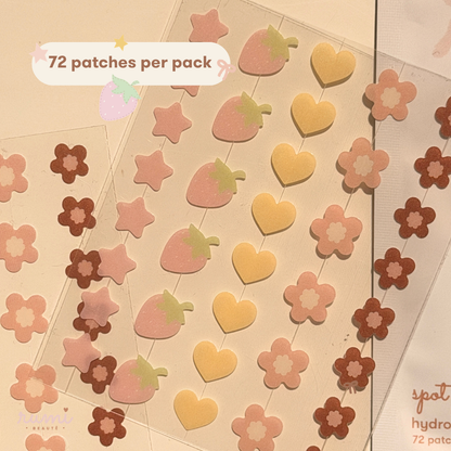 rumi hydrocolloid spot patches (72 ct)