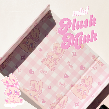 MINI TESTER TRAY- plush mink (PLUSH+FLUFF) 🐰