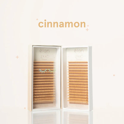 the NUE collection shade-matching color lashes
