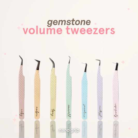 GEMSTONE: nano grip VOLUME tweezer