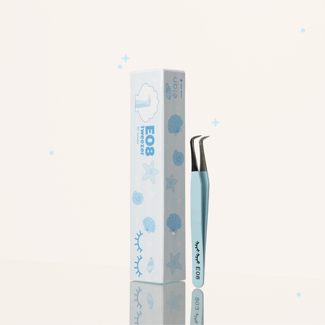90 degree volume tweezers