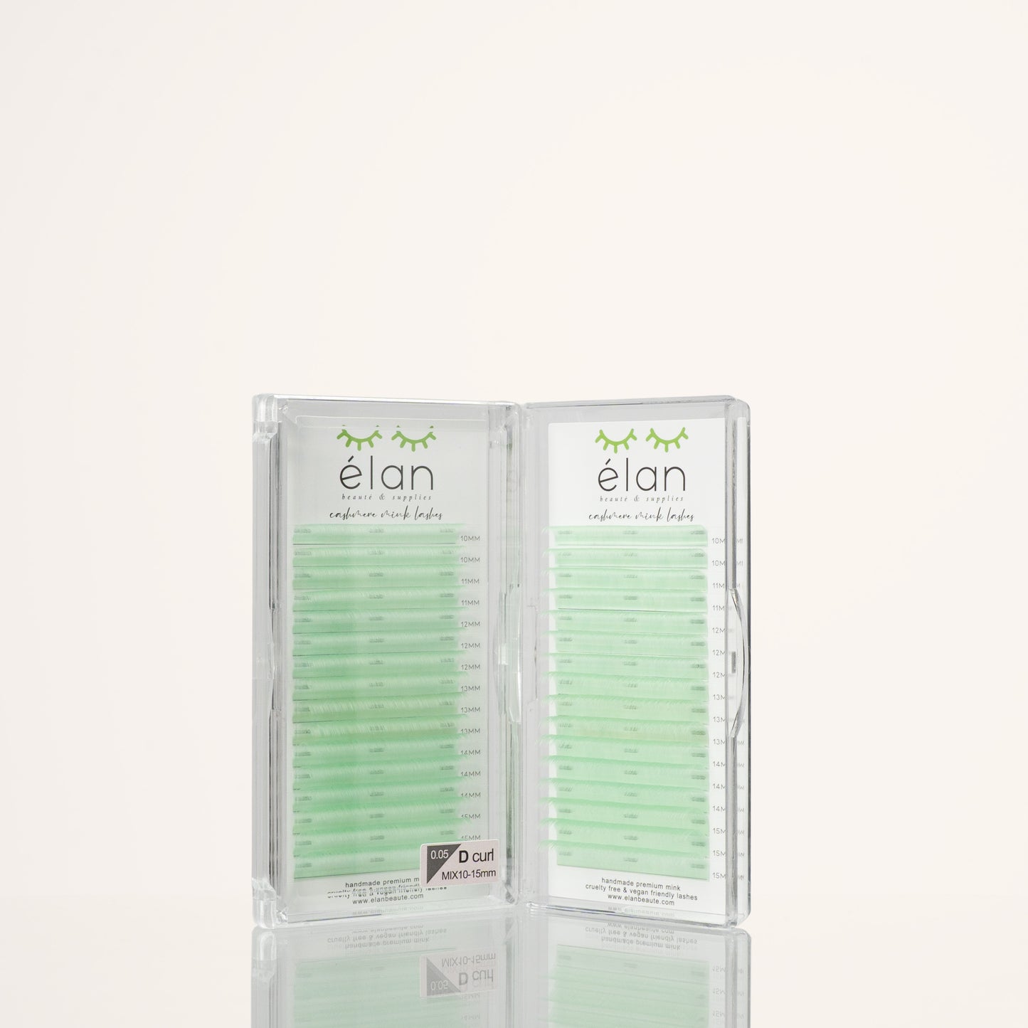 SINGLE COLOR 0.05 cashmere mink lashes