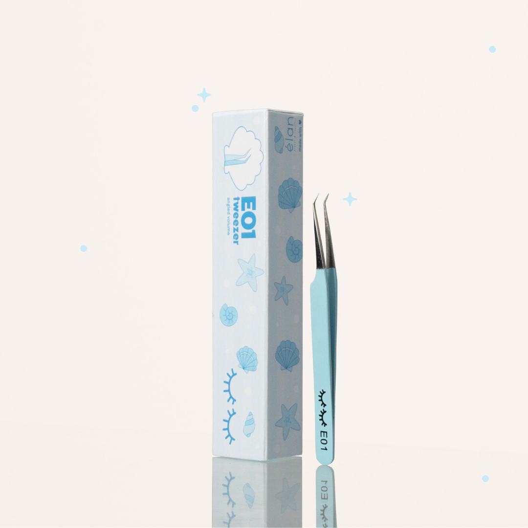 angled volume tweezers