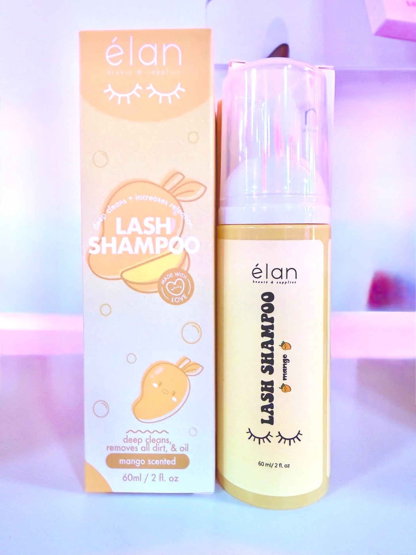 lash shampoo
