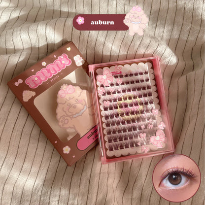 rumi BROWN lash clusters 100pcs