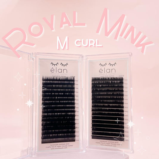 M curl ROYAL MINK lash trays 👑