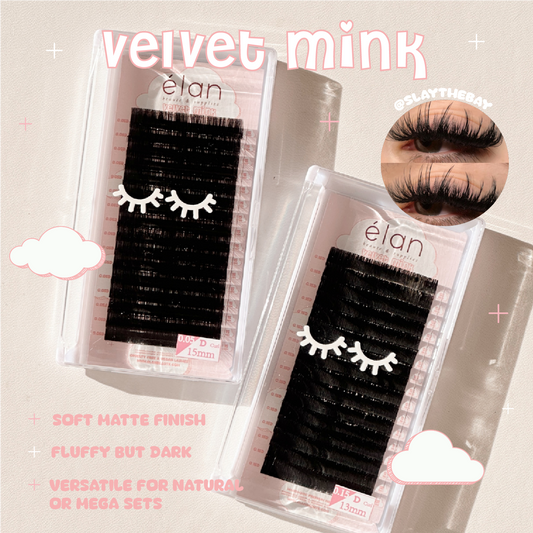 0.05 VELVET MINK lash trays ☁️